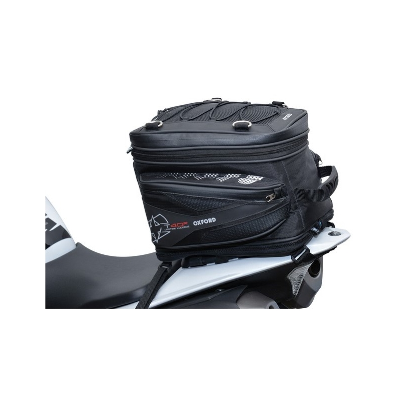 Taška na sedadlo spolujazdca Oxford T40R Tailpack čierna