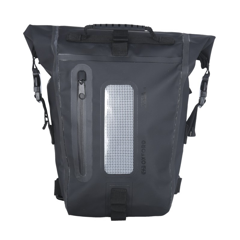 Taška na sedadlo spolujazdca Oxford Aqua T8 Tail bag čierna