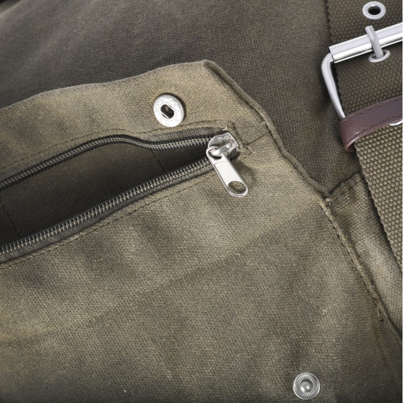 Bočné tašky na motocykel Oxford Heritage khaki zelené 40 l