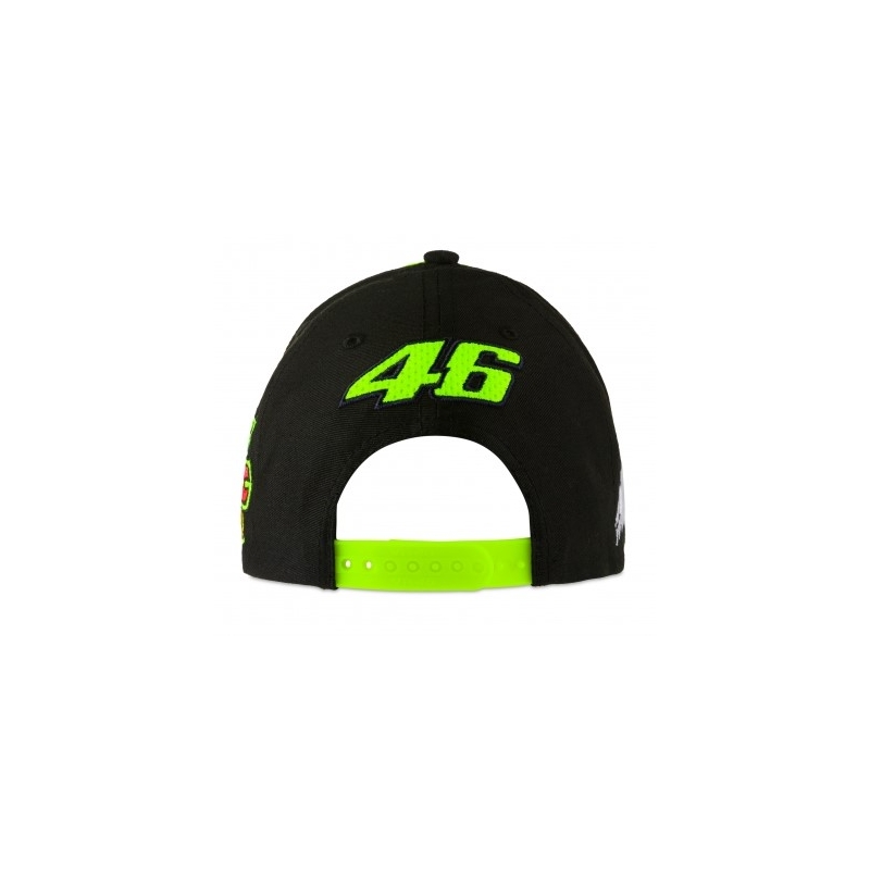 Detská šiltovka Valentino Rossi VR46 YAMAHA modro-čierno-žltá