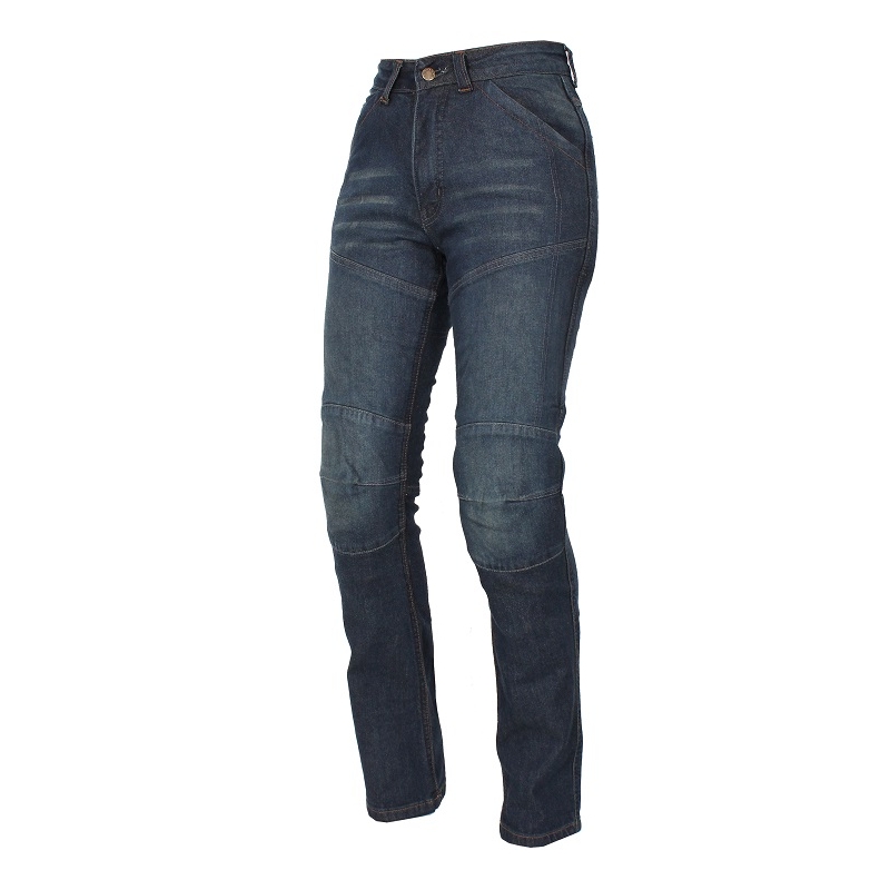 Dámske jeansy na motocykel Roleff Jeans modré - II. akosť