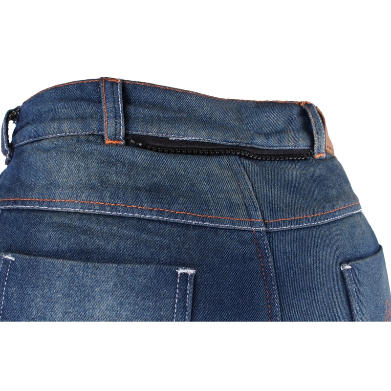 Dámske jeansy na motocykel Roleff Jeans modré - II. akosť