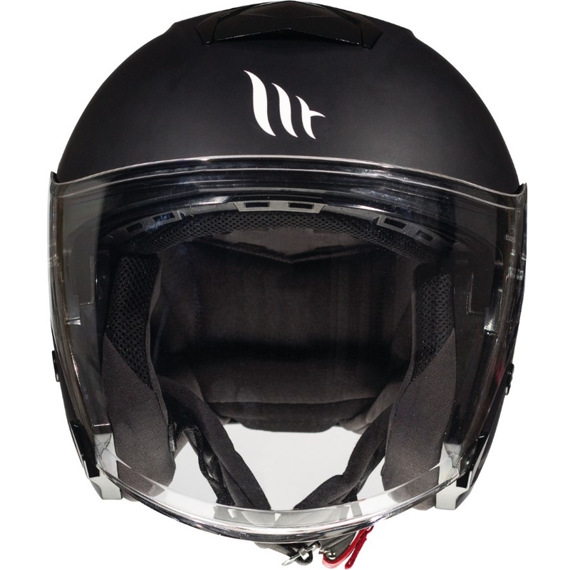 Otvorená prilba na motocykel MT Thunder 3 SV Solid čierna matná - II. akosť
