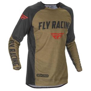 Motokrosový dres FLY Racing Evolution 2021 zeleno-čierno-červený výpredaj