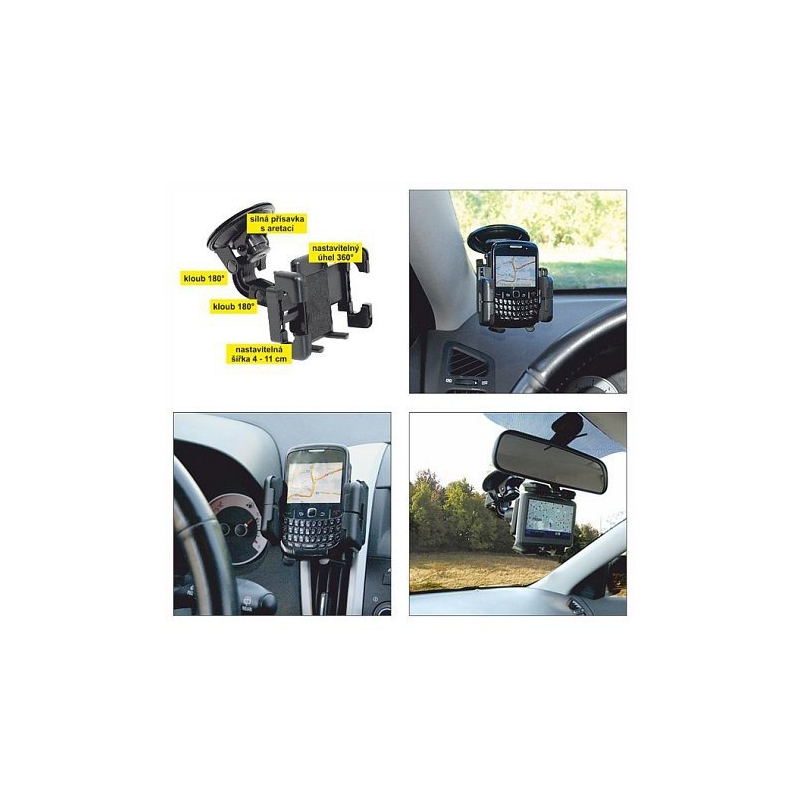Držiak PDA/GPS multi angle s kĺbom