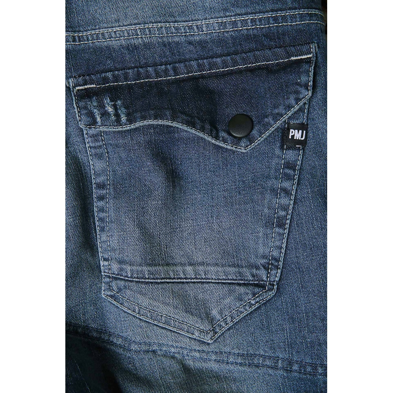 Jeansy na motocykel PMJ Vegas modré výpredaj