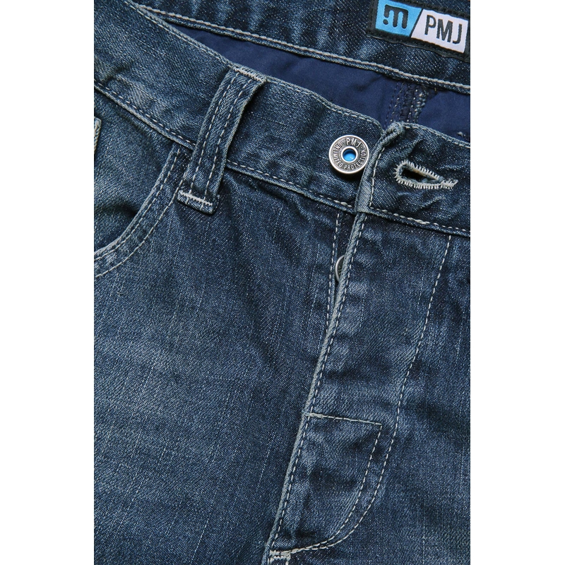 Jeansy na motocykel PMJ Dallas modré výpredaj