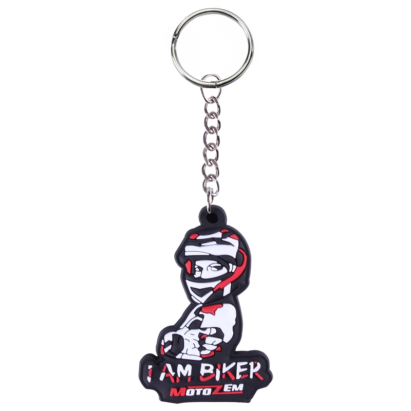 Prívesok na kľúče MotoZem I am biker - Woman