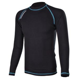 Termo tričko RSA Heat čierno-modré dlhý rukáv