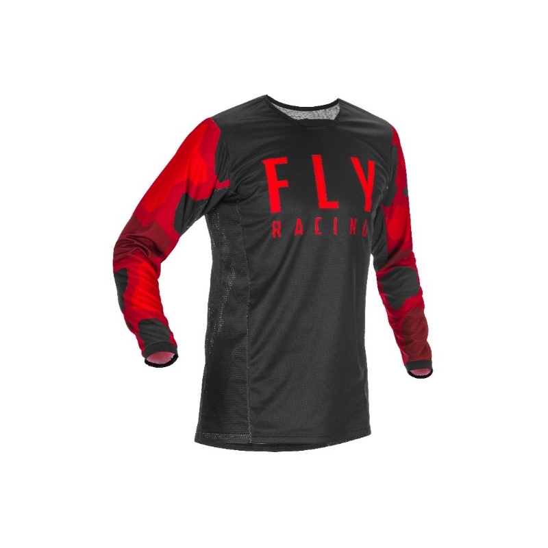 Motokrosový dres FLY Racing Kinetic K221 2021 červeno-čierny