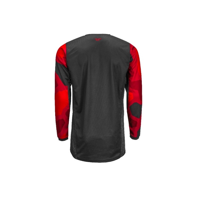 Motokrosový dres FLY Racing Kinetic K221 2021 červeno-čierny