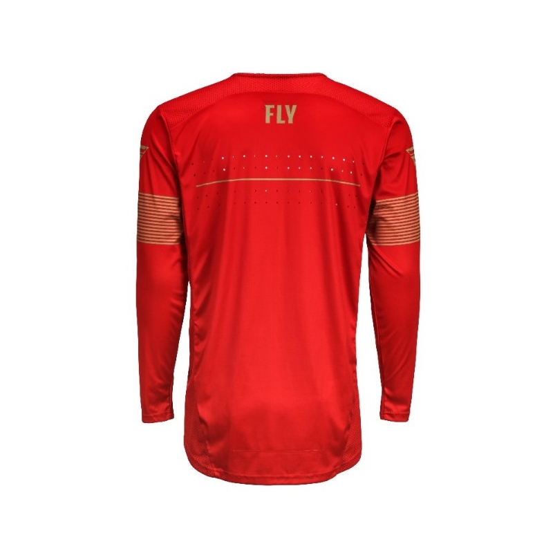 Motokrosový dres FLY Racing Lite 2021 červeno-zelený