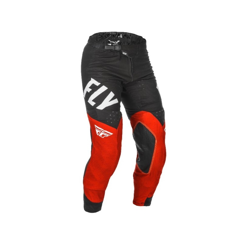 Motokrosové nohavice FLY Racing Evolution 2021 červeno-čierno-biele