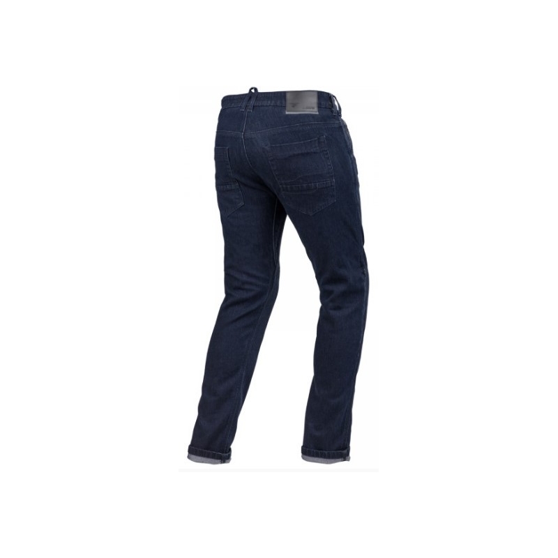 Jeansy na motocykel Shima Tarmac 3 Raw Denim tmavomodré výpredaj