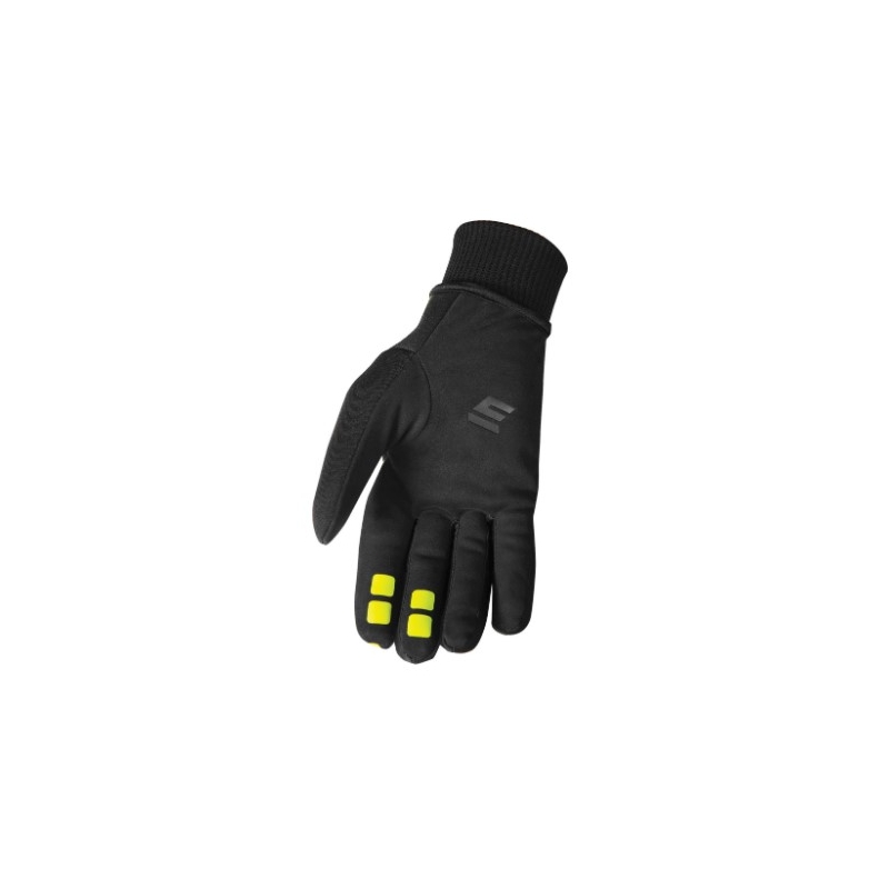 Motocrossové rukavice Shot Climatic 2.0. čierno-fluo žlté výpredaj