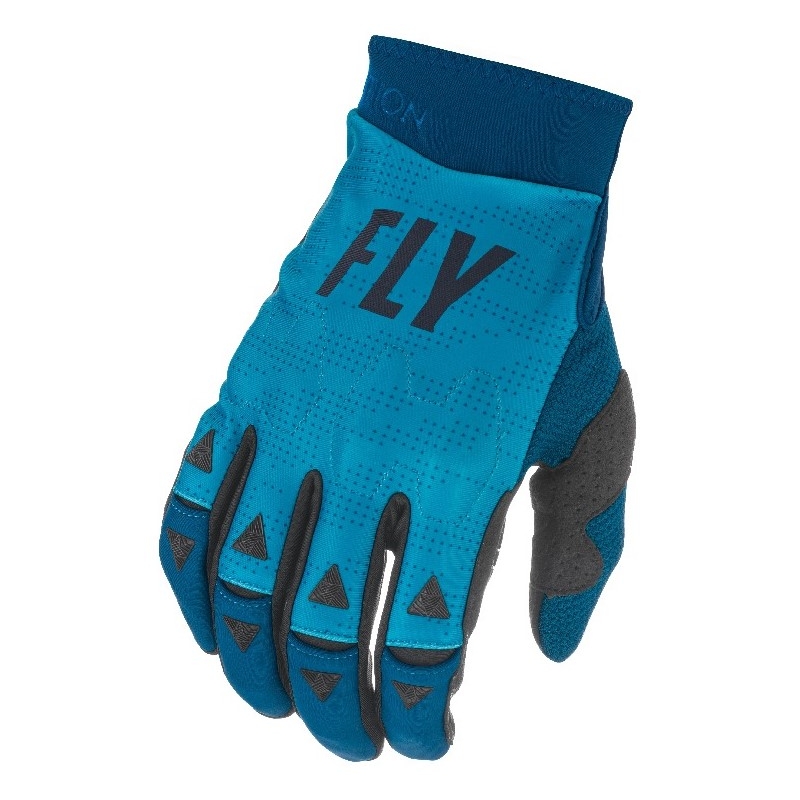 Motocrossové rukavice FLY Racing Evolution 2021 modro-čierne