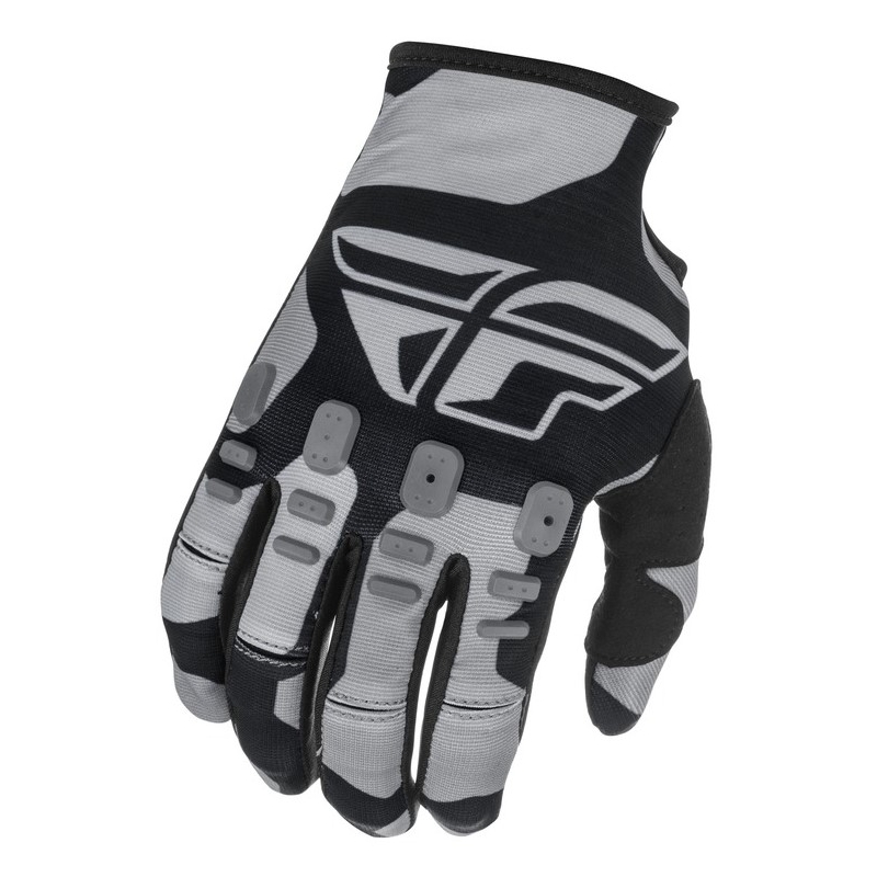 Motocrossové rukavice FLY Racing Kinetic K221 čierno-šedé