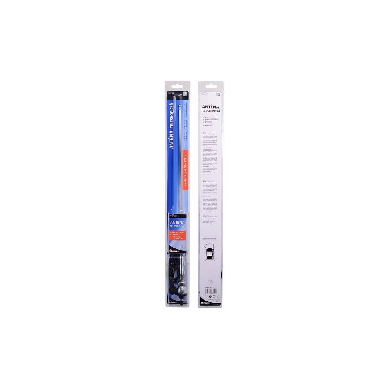 Anténa teleskopická CHRÓM 120 cm