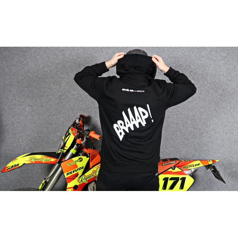 Pánska mikina SUPERMOTO čierna