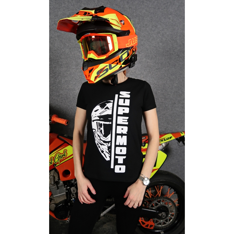 Dámske tričko SUPERMOTO čierne