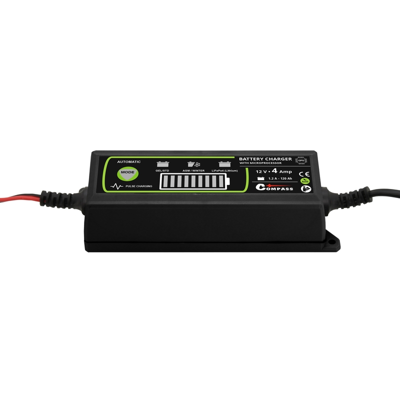 Nabíjačka batérií 12V 4Amp PB/GEL/AGM/LiFePO4