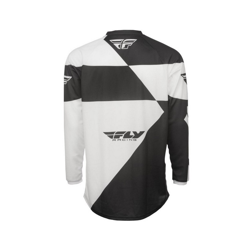 MX dres Fly F-16 2016 čierno-biely