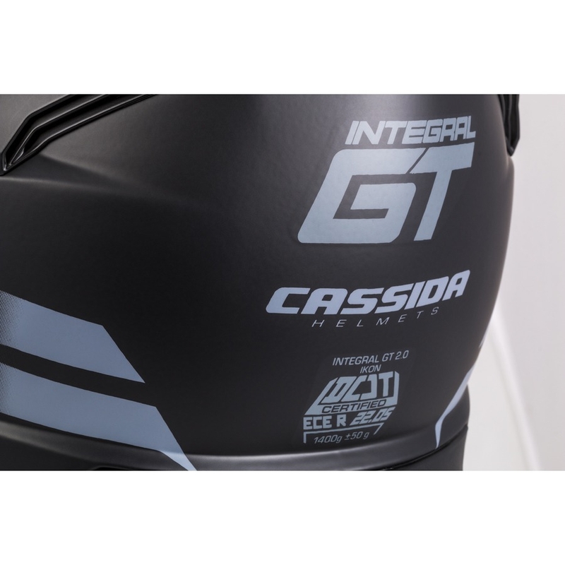 Integrálna prilba Cassida Integral GT 2.0 Ikon čierno-šedá výpredaj