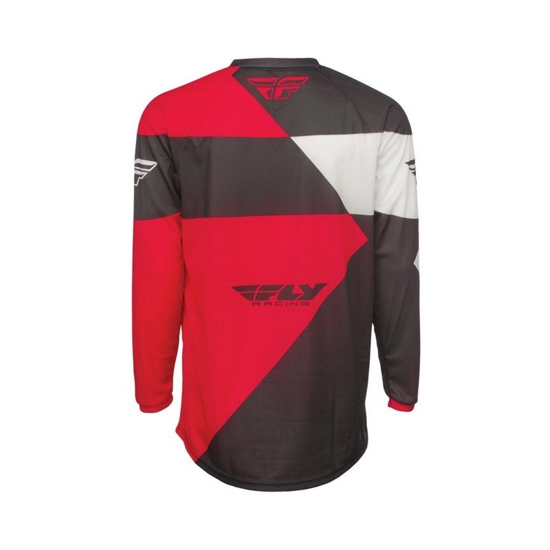 MX dres Fly F-16 2016 červeno-čierno-biely