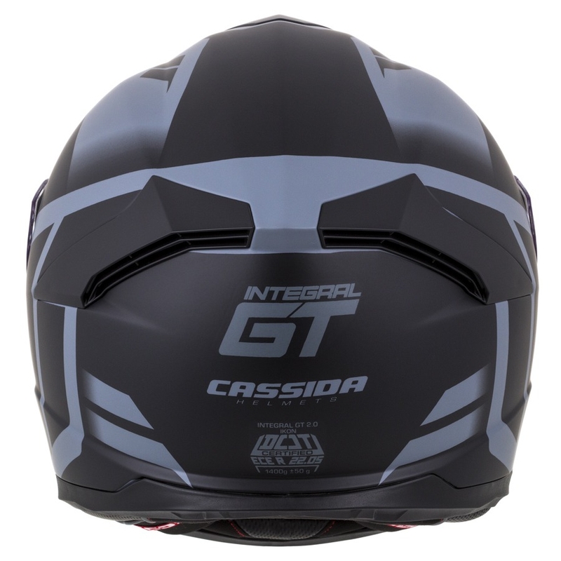 Integrálna prilba Cassida Integral GT 2.0 Ikon čierno-šedá výpredaj