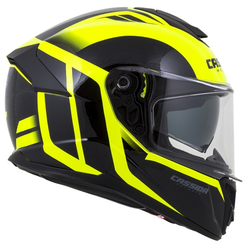 Integrálna prilba Cassida Integral GT 2.0 Ikon čierno-fluorescenčno žltá