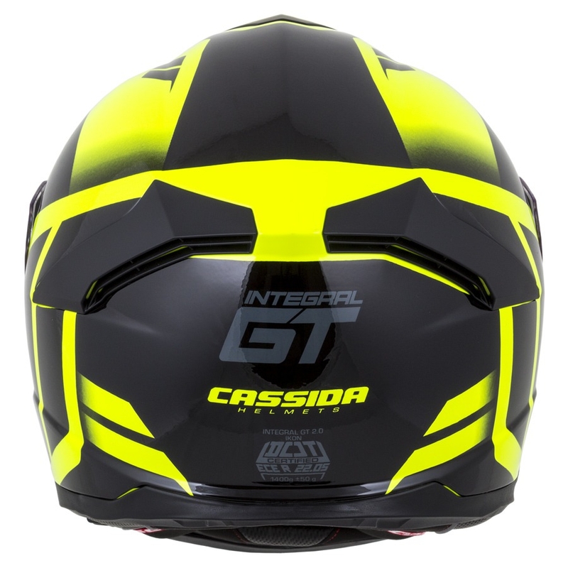 Integrálna prilba Cassida Integral GT 2.0 Ikon čierno-fluorescenčno žltá
