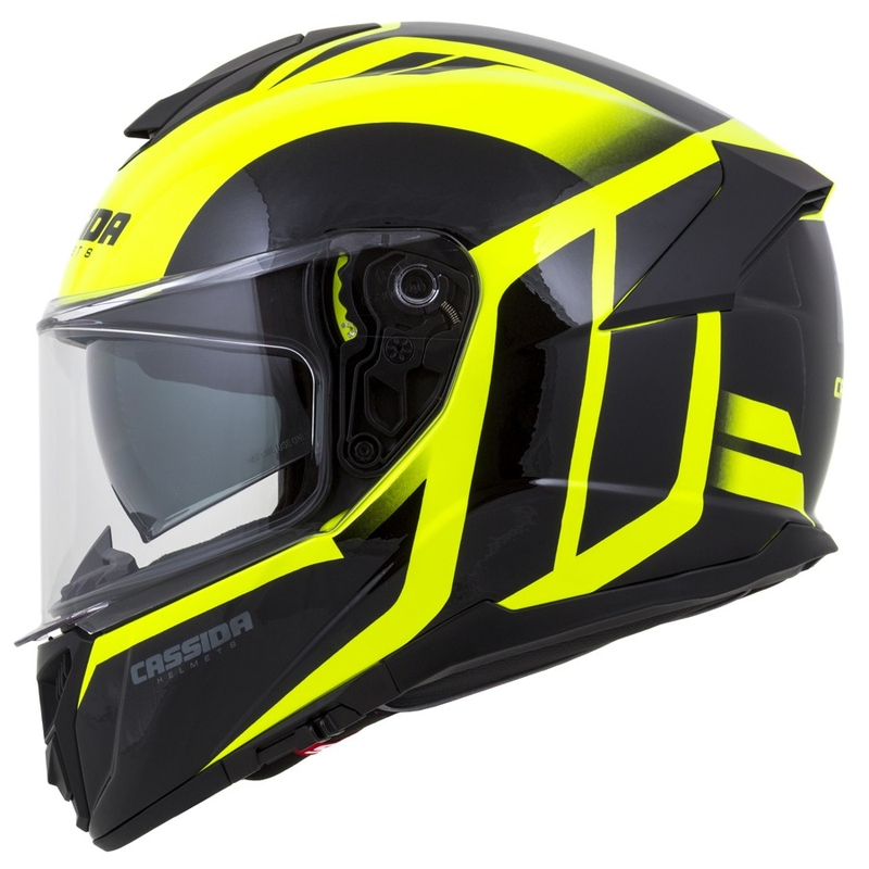 Integrálna prilba Cassida Integral GT 2.0 Ikon čierno-fluorescenčno žltá