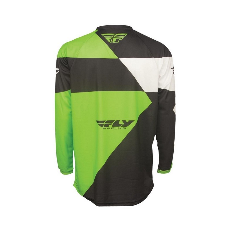 MX dres Fly F-16 2016 zeleno-čierno-biely výpredaj