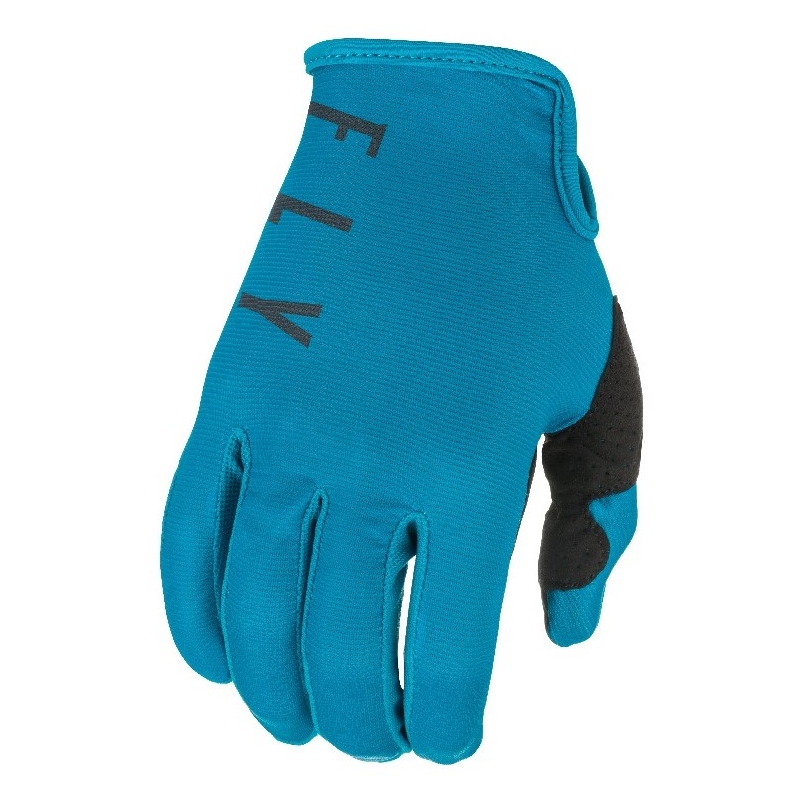 Motocrossové rukavice FLY Racing Lite 2021 modro-šedé