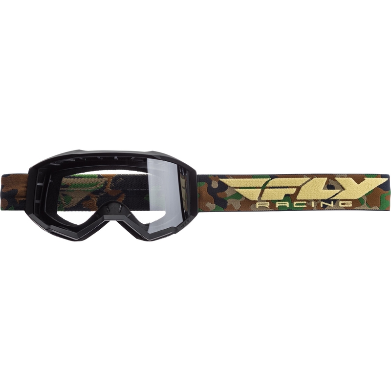 Motokrosové okuliare FLY Racing Focus 2020 čierno-camo