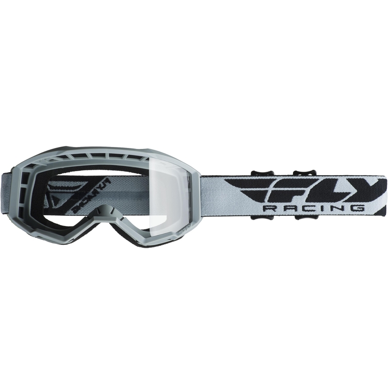 Motokrosové okuliare FLY Racing Focus 2020 šedé