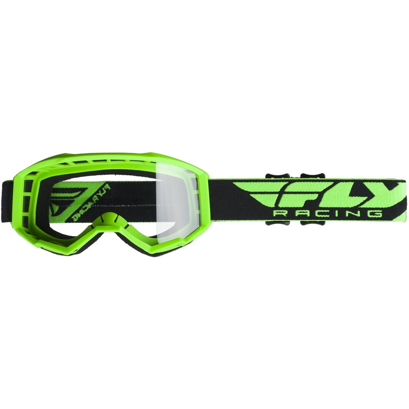 Motokrosové okuliare FLY Racing Focus 2020 zelené