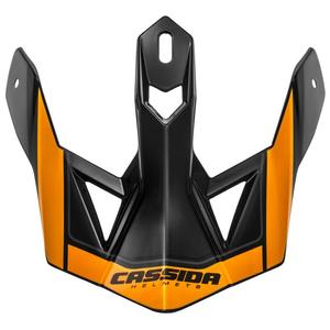 Šilt pre prilbu Cassida Cross Pro II oranžovo-čierno-sivý