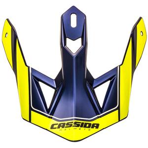 Šilt pre prilbu Cassida Cross Pro II fluorescenčno žlto-modrý