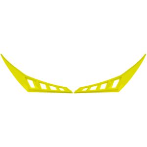 Zadné kryty vrchnej ventilácie pre prilby Cassida Cross Pro II fluorescenčno žlté