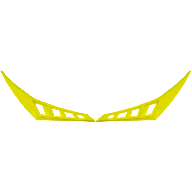 Zadné kryty vrchnej ventilácie pre prilby Cassida Cross Pro II fluorescenčno žlté