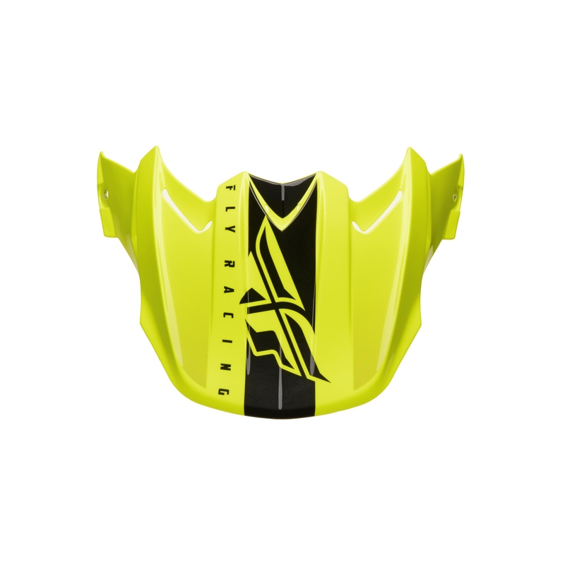 Šilt pre prilbu FLY Racing F2 čierno-fluorescenčno žltý