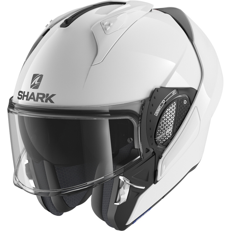 Preklápacia prilba SHARK EVO-GT Blank biela
