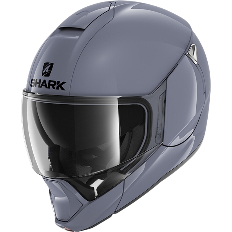 Vyklápacia prilba SHARK EVOJET Blank šedá
