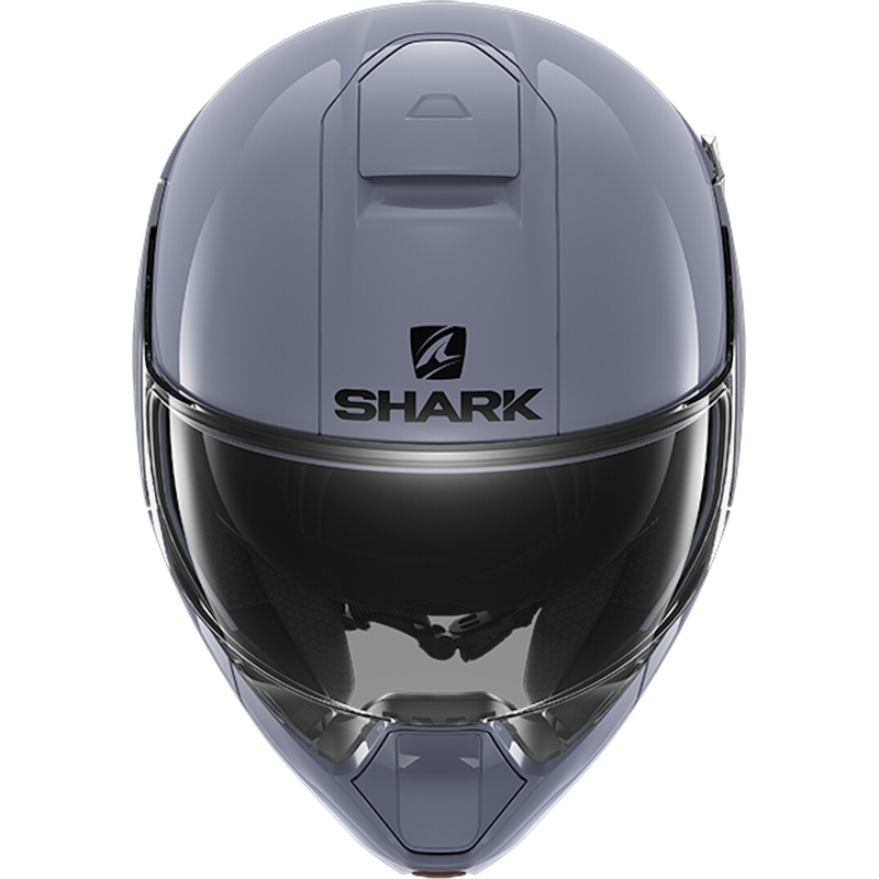 Vyklápacia prilba SHARK EVOJET Blank šedá
