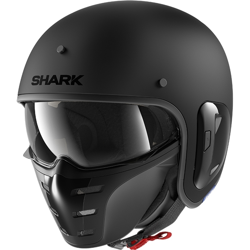 Otvorená prilba SHARK S-DRAK 2 Blank čierna matná