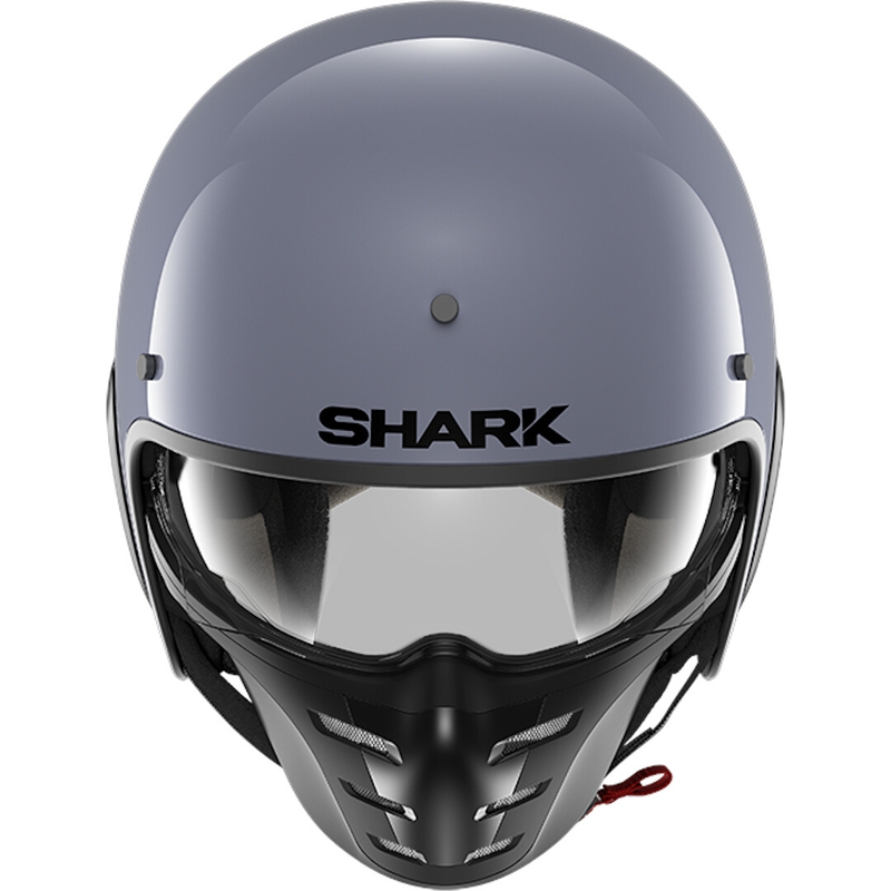 Otvorená prilba s maskou SHARK S-DRAK 2 Blank šedá