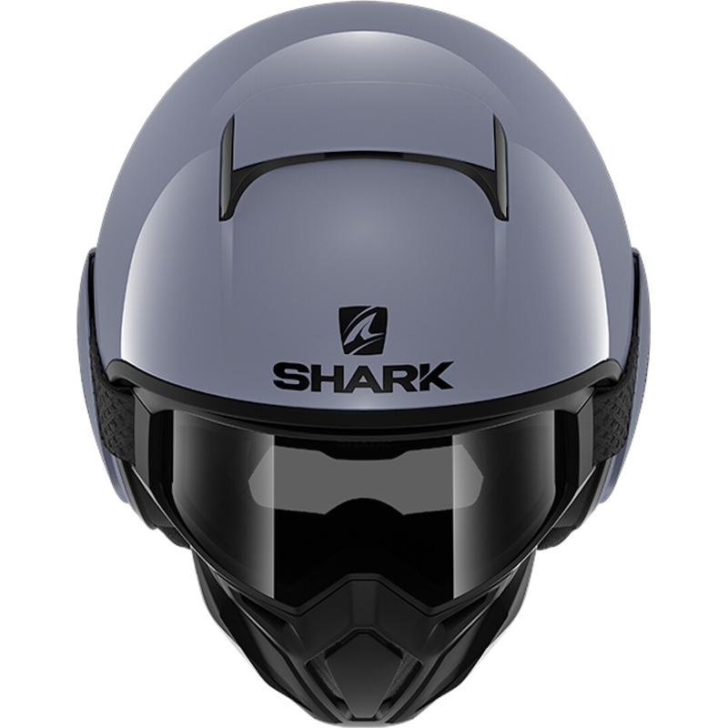 Otvorená prilba SHARK STREET-DRAK Blank šedá