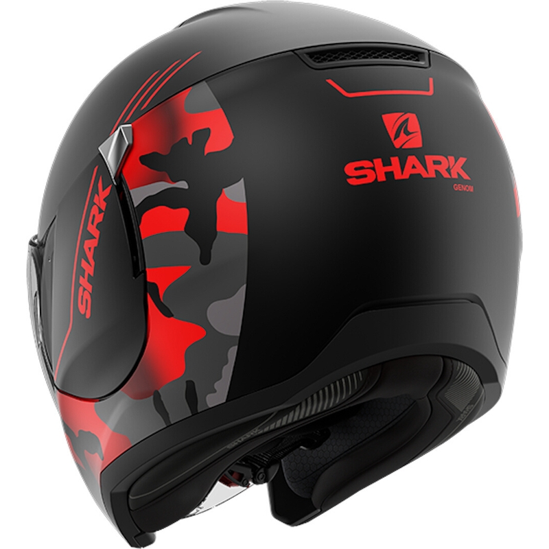 Otvorená prilba SHARK CITYCRUISER Genom čierno-červená výpredaj