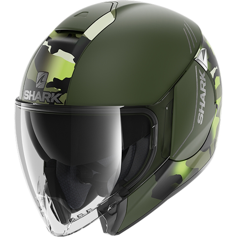 Otvorená prilba SHARK CITYCRUISER Genom zelená